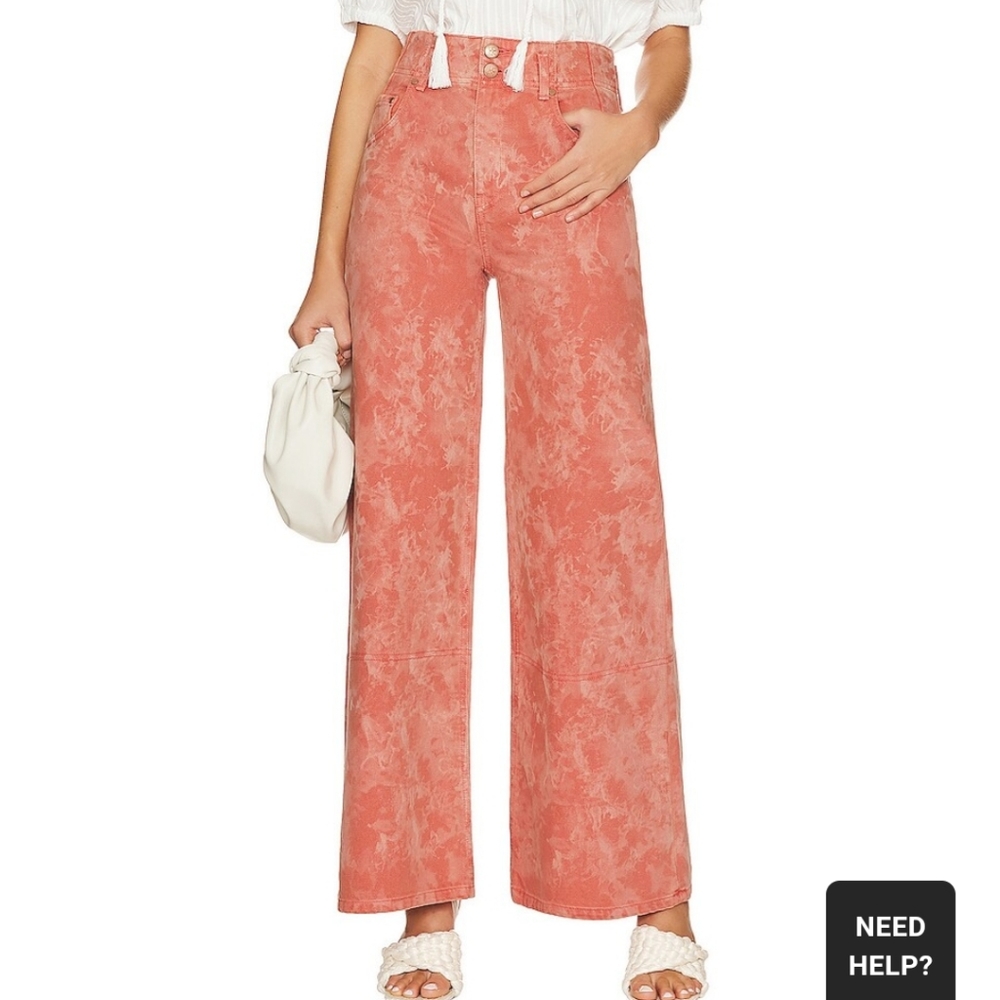 Ulla Johnson High Rise Wide Leg Pants